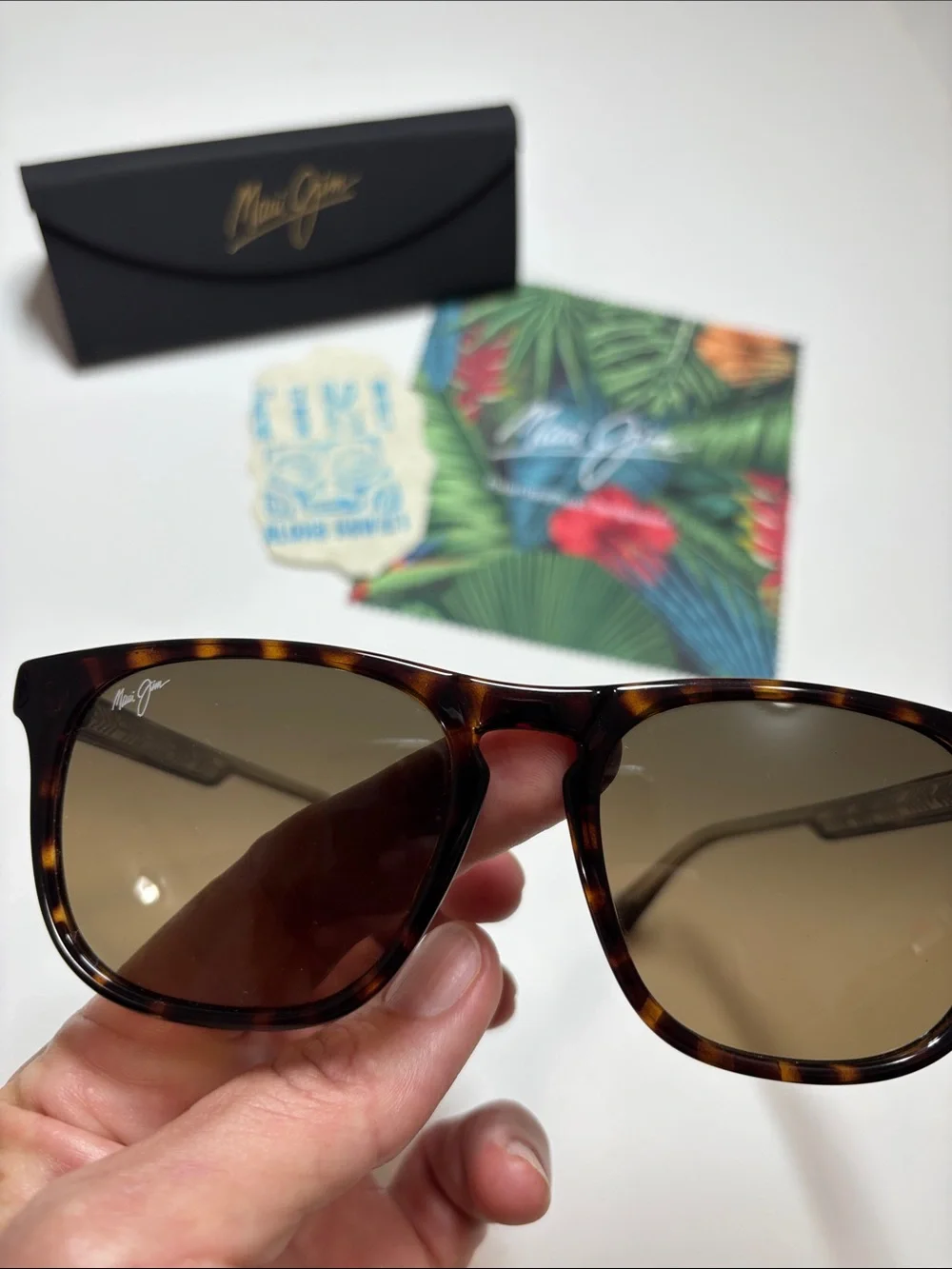Maui Jim Kupaa Polarized Glass Lense Sunglasses Like New